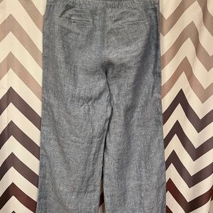 Athleta Cabo Wide Leg Linen Pants